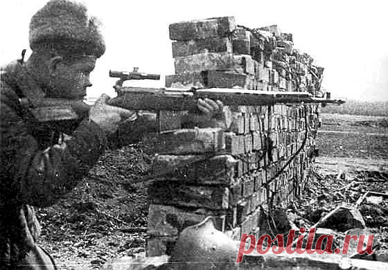 Николай Ильин ушел на фронт добровольцем. В феврале 1942-го двадцатилетнего парня из украинского села Чернухино направили снайпером в 50-й гвардейский полк 57-й армии Сталинградского фронта. Находчивый и храбрый боец, безошибочный стрелок, на фронте он убил почти 500 немецких захватчиков. В одном из боев Ильин записал на свой счет немецкий бомбардировщик. Рассказываем, каким был самый результативный снайпер Великой Отечественной войны.