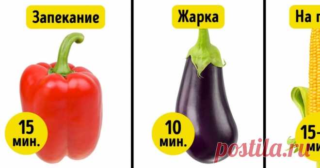 Сколько нужно готовить овощи, чтобы получилось вкусно и полезно