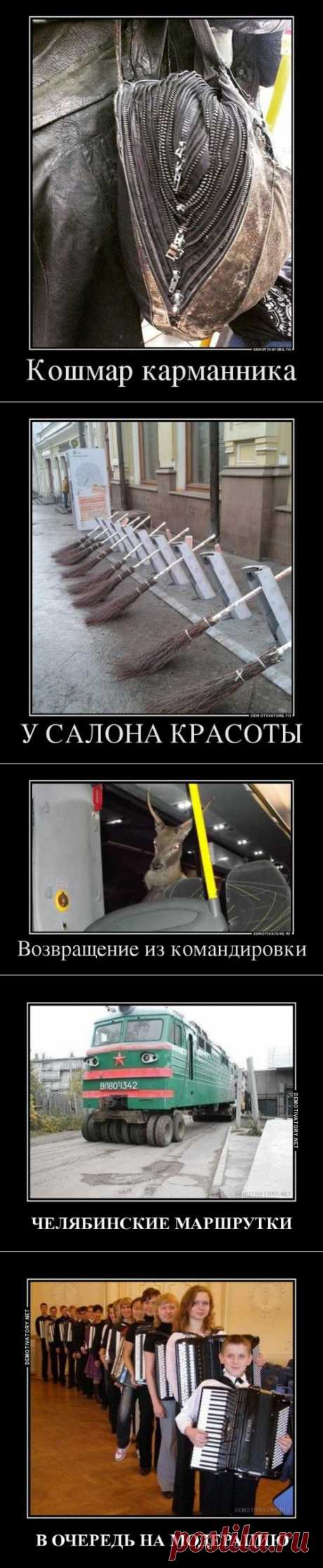 Свежая порция демотиваторов (21 шт)