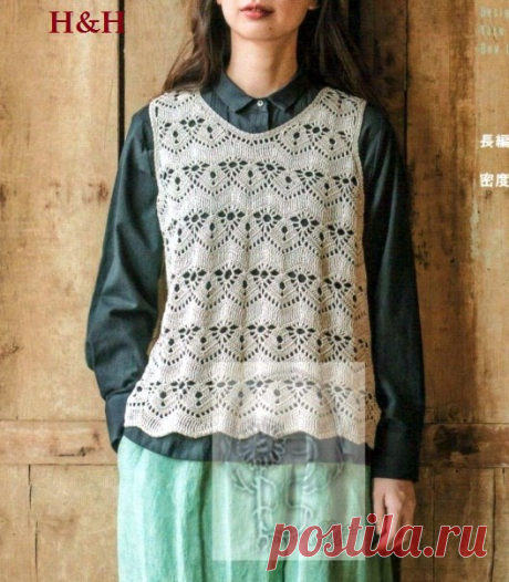 Sleeveless Crochet Top