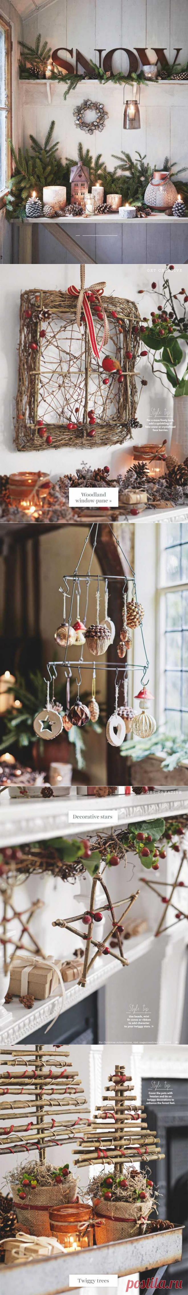 〚 Рождество в деревне от Country Homes & Interiors 〛 ◾ Фото ◾Идеи◾ Дизайн