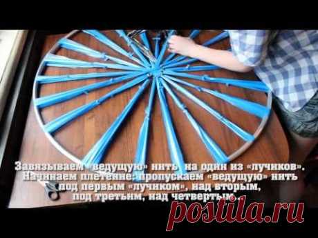 "САМИЗДАТ": Делаем коврик из полиэтиленовых пакетов