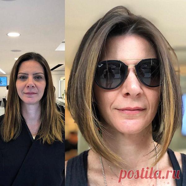 Стильные стрижки для женщин 45-50 лет (фото)