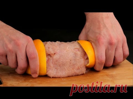 No vuelvo a preparar la carne sin naranjas, un sabor y un aroma perfecta. | Gustoso.tv