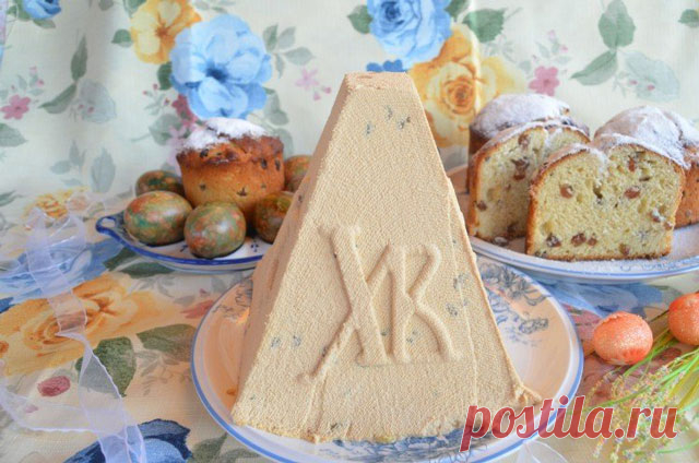 Творожная пасха со сгущенкой