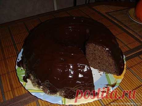 Шоколадный-шоколадный... манник! Вкуснота!.