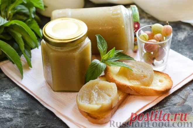 Рецепт: Мармелад из крыжовника (на зиму) на RussianFood.com