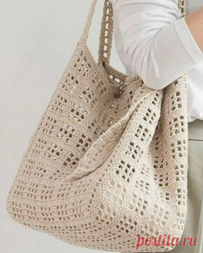 Сумка крючком
