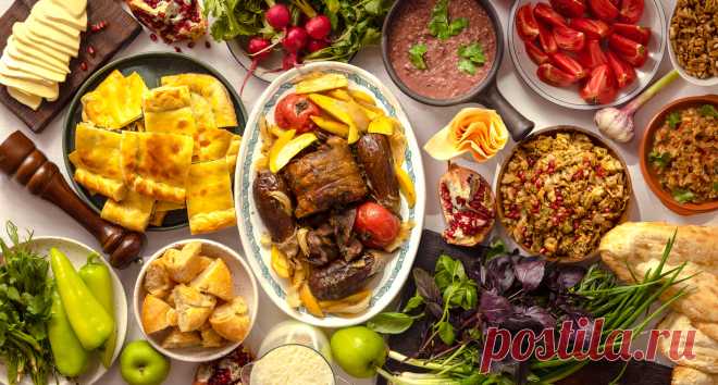Большой грузинский обед От пхали до кады: рецепты грузинского застолья