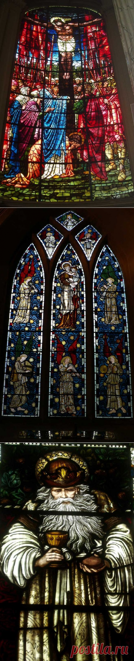 Stained glass windows by Edward Burne-Jones - Art Kaleidoscope