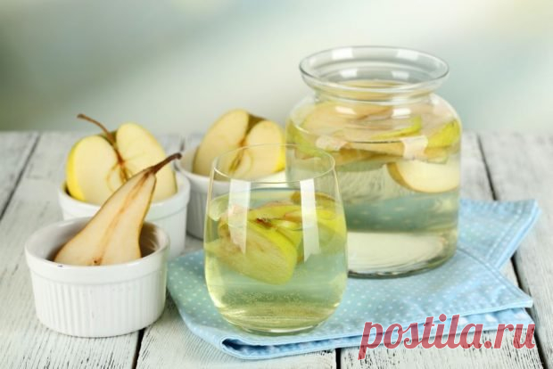 Компот из яблок и груш на зиму – простой и вкусный рецепт, как приготовить пошагово
