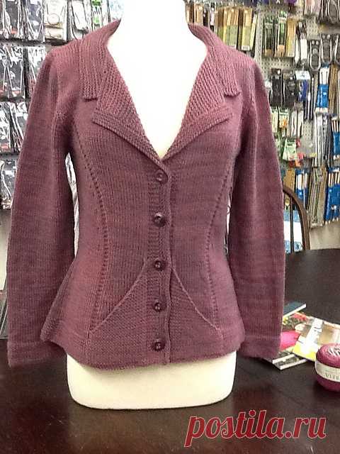 Ravelry: Triangle Jacket pattern by Jutta von Hinterm Stein