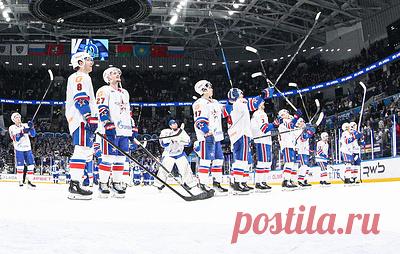 СКА нанес "Амуру" шестое поражение подряд в КХЛ. Встреча в Хабаровске завершилась победой гостей в овертайме со счетом 2:1