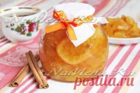 Варенье из тыквы с лимоном и корицей