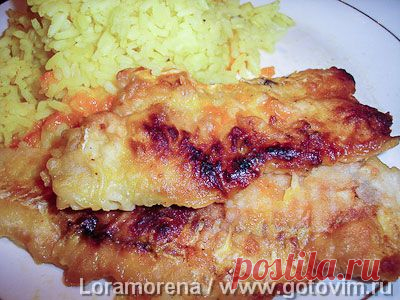 Рыба Лучано в соусе из апельсинов и розмарина. Фото-рецепт / Готовим.РУ