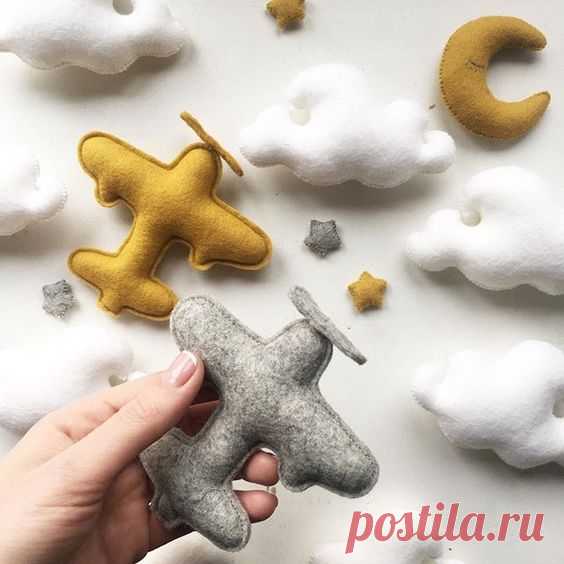Как сшить самолетик из фетра: идеи + выкройки