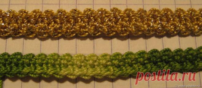 Шнур – "широкая гусеничка" | Уголок Yoshta