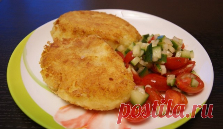 Картофельные котлеты с красной рыбой - Простые рецепты Овкусе.ру