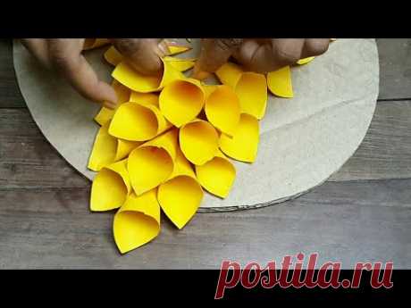 Diy. Home decor ideas. Wall and door decoration.Paper craft ideas. - YouTube