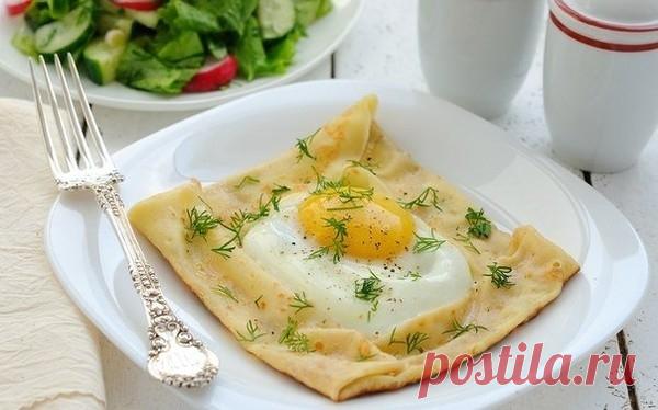 Завтраки с яйцами