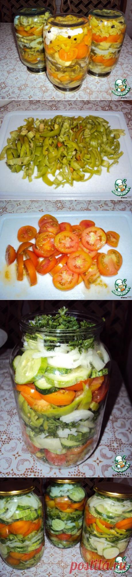 Рецепт "Желейный салат".