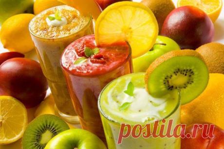 10 рецептов СМУЗИ.