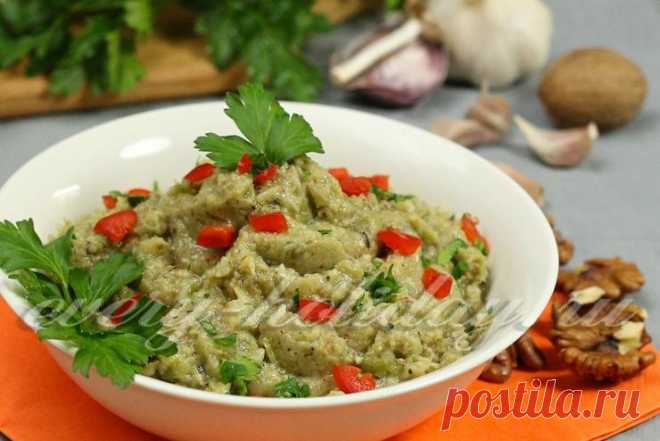 Пхали из капусты по-грузински, рецепт с орехами