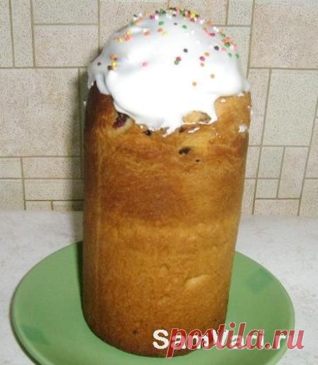 Пасхальный кулич (выпечка и украшение).Рецепт с фото.