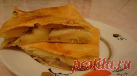 Картофельный пирог из вкусного теста - Простые рецепты Овкусе.ру