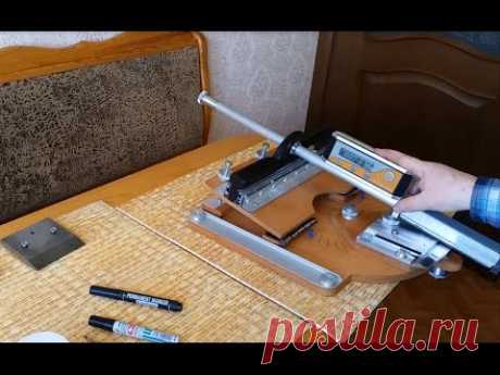 Заточка ножа Точилка AKSS 2 2015 Knife sharpening Homemade knife sharpening system AKSS 2 2015 - YouTube