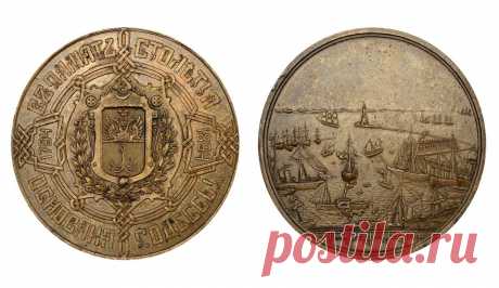 Российские настольные медали. Часть 1 - История России до 1917 года