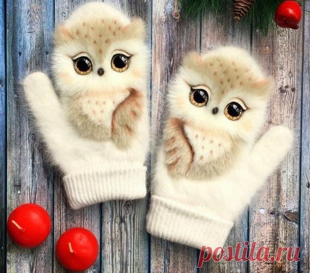 ОЧЕНЬ МИЛЫЕ ВАРЕЖКИ,ИДЕЯ - запись пользователя Наталья (Наталья) в сообществе Болталка в категории Интересные идеи для вдохновения Источник https://ok.ru/group52742184698108/topic/67140929388796