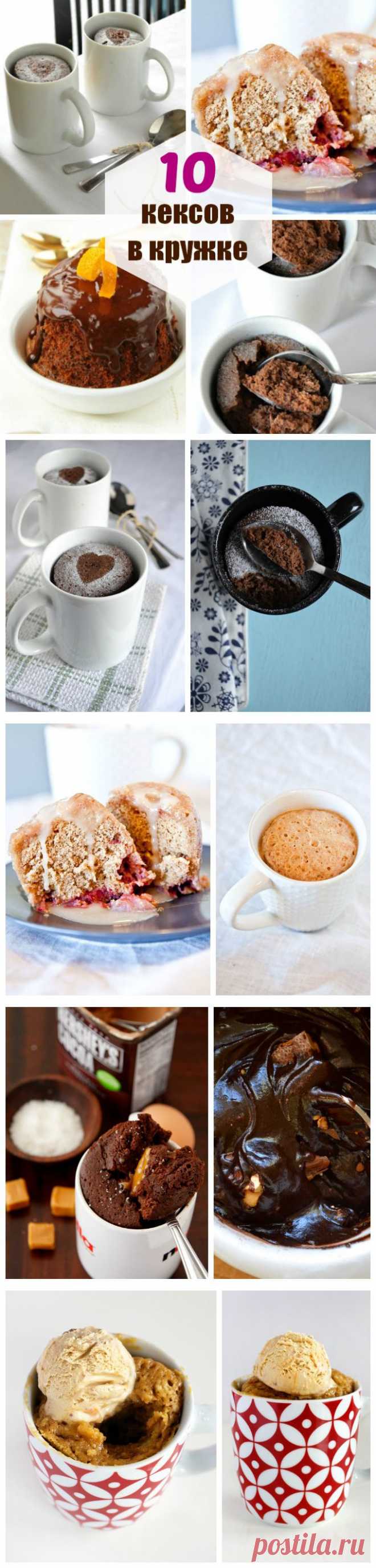 Кекс в микроволновке за 2 минуты: 10 лёгких рецептов кексов в кружке | «Купи батон!»