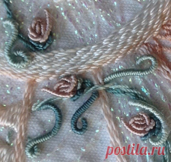 Бразильская техника вышивки (Brazilian Dimensional Embroidery) ☆ швы и стежки, мастер-классы и видео