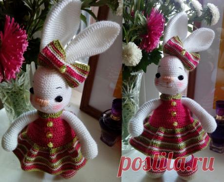 Вязаная зайчишка Rosita | AmiguRoom
