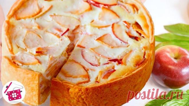 ТАЕТ во рту! Яблочный ПИРОГ как ТОРТ! Вкусный и простой пирог с яблоками. Лучше чем Шарлотка.