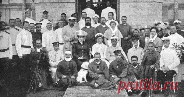 Русско-японская война, 1904 - 1905 гг. Лазарет имени великой княгини Марии Павловны. Фото. Сентябрь 1905 / Историческая справка