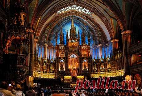 Собор Монреальской Богоматери, Монреаль, Канада