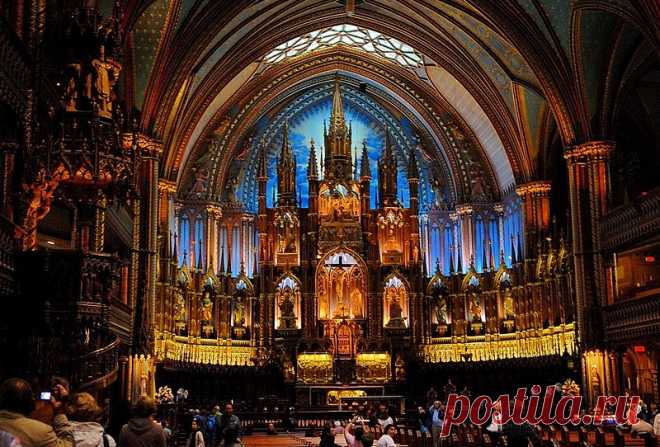 Собор Монреальской Богоматери, Монреаль, Канада