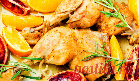 Пряная курица в апельсинах | SimpleSlim