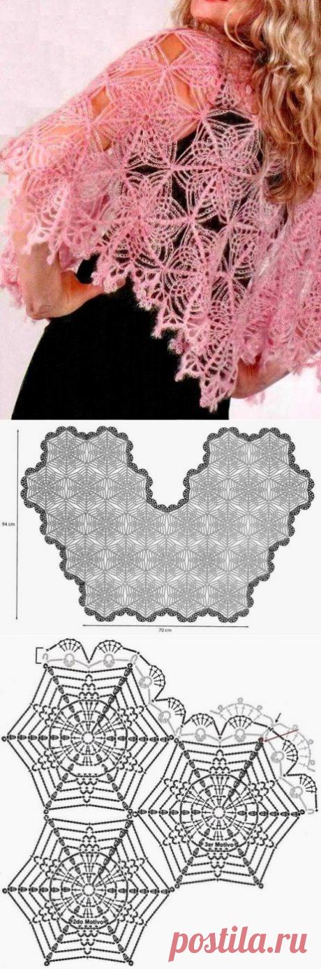 Чудесная нежная шаль!