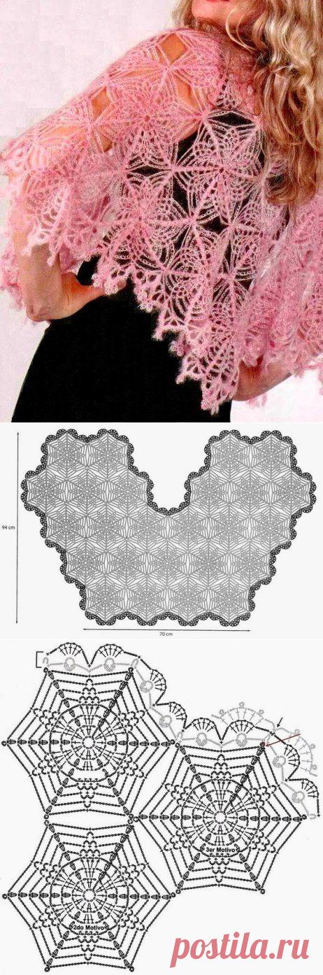 Чудесная нежная шаль!