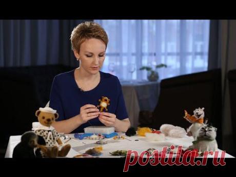 «Ручная работа». Барашек в технике сухого валяния (17.12.2014)