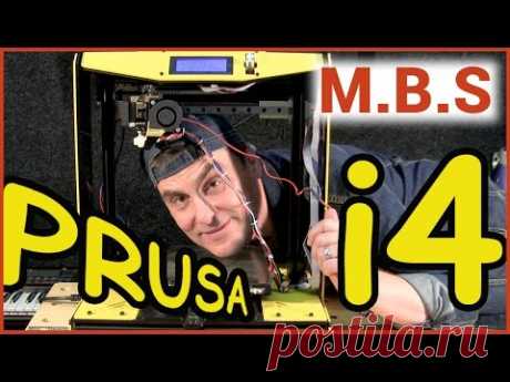 3D PRINTER PRUSA i4 сравнение с Рrusa i3. Обзор 3D принтера.