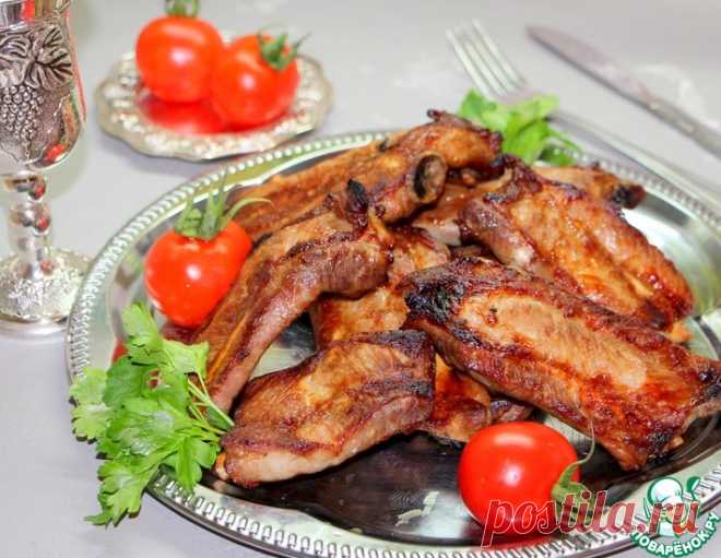 Запеченные ребрышки 