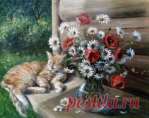 Художник Воробьёва Ольга.