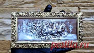 Форма пластиковая для шоколада "Русская зима" ТортДеко 133763485 купить за 443 ₽ в интернет‑магазине Wildberries