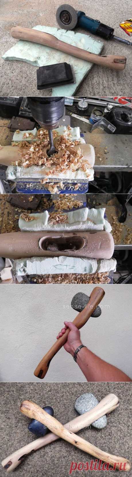 Мастер класс. Как сделать каменный топор