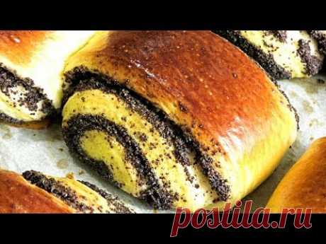 Булочка с маком. "РАКУШКА С МАКОМ".Рецепты от Галины/Poppy seed buns