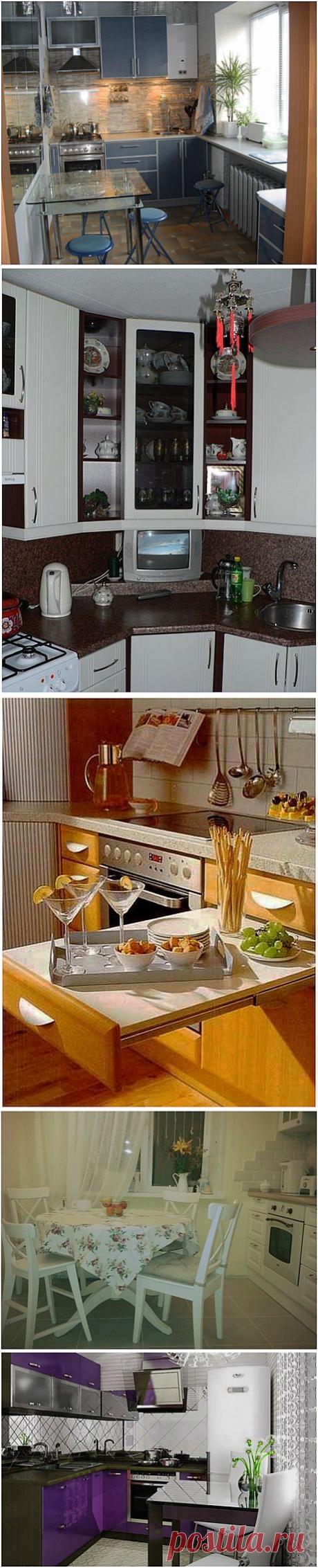Кухни маленьких размеров – будем творить! - Домашний очаг